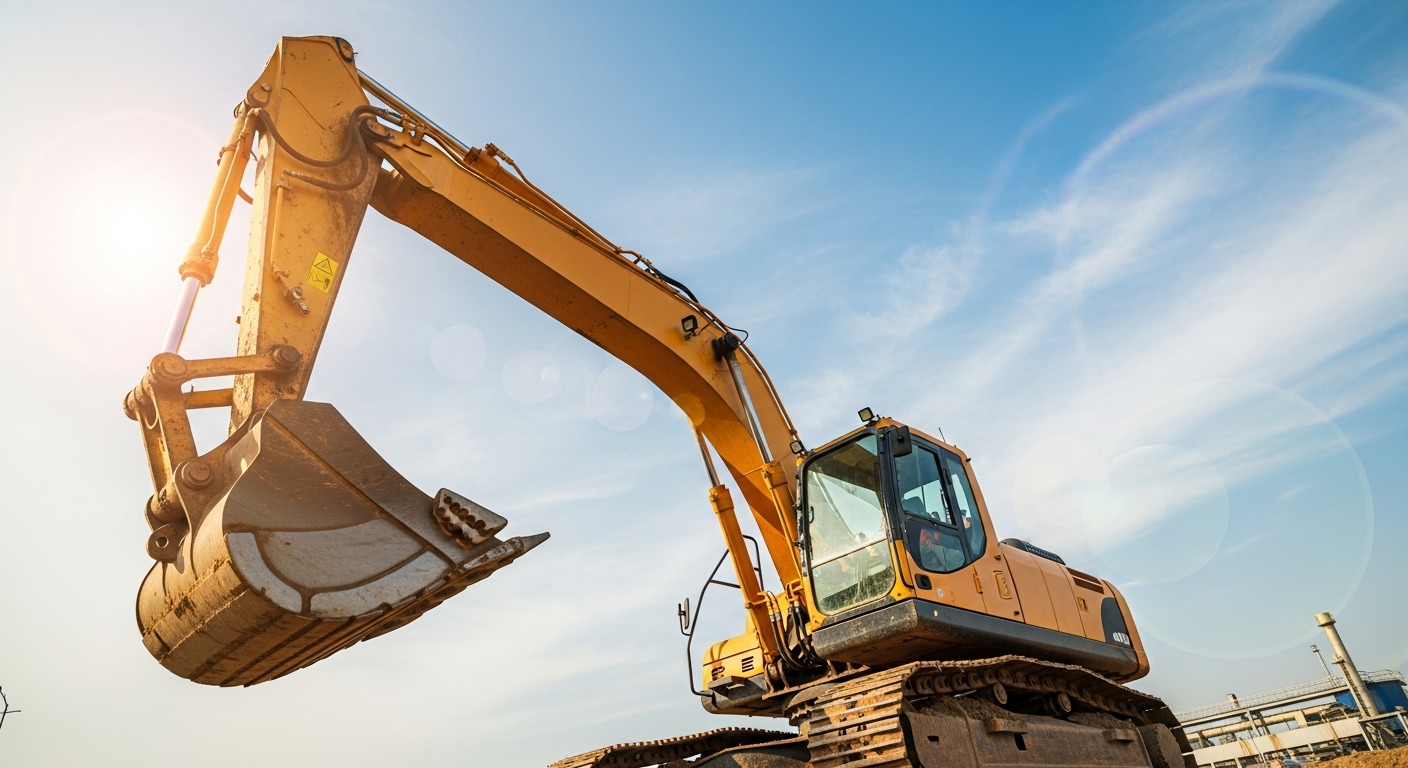 Alunos da Target Agrotech em prática com máquinas pesadas